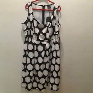 🛎NEW ASOS CURVE POLKA DOT DRESS🛎